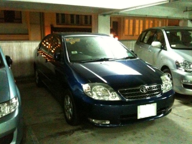 01年寶藍色Corolla自動波(只行5萬多咪)